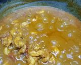 A picture of step 9 of South Indian spicy prawn gravy.