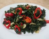 Foto langkah ke 3 dari resep Tumis Daun Pepaya Jepang.