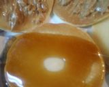 A picture of step 3 of Peanut Butter Pancakes.