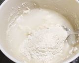 A picture of step 2 of Chocolate idli.