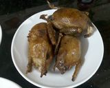 صورة لخطوة 11 من وصفة حمام محشي (أرز/فريك) 👌😋
