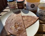Foto del paso 3 de la receta: Tortita desayuno saludable de avena y cacao