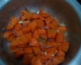 A picture of step 3 of Carrot soup.