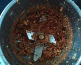 A picture of step 3 of Garlic peanut chutney.