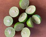 A picture of step 1 of Lime Pie.