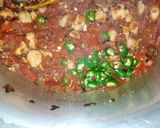 A picture of step 9 of Chicken Masala Pasta.