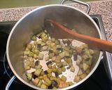 Sült gombás zöldséges spirelli recept fázis 1 fotója