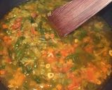 A picture of step 5 of Vegetable Soup.