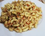 A picture of step 4 of Cheesy baked pasta.