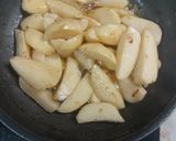 A picture of step 2 of Mutton pulav.