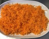 Une image de l'étape 4 de Salade de poireaux carottes râpées et tomates cerises marinées.