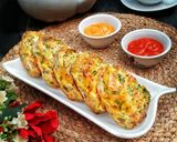 Foto langkah ke 9 dari resep Omelet Sayur & Daun Kelor.
