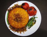 عکس مرحله 1 از دستور ته چین بادمجان(وگان)