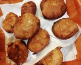 Foto del paso 3 de la receta: Buñuelos de manzana con mezcla de harinas