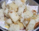 A picture of step 1 of Idli manchurian.