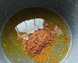 A picture of step 2 of Chole masala.