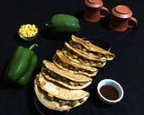 A picture of step 16 of Capsicum Corn stuffed Wheat Flour Tacos.