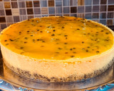 Foto del paso 19 de la receta: Cheesecake con baño de maracuyá