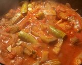 Foto del paso 32 de la receta Estofado de okras, mini calabacines y berenjenas