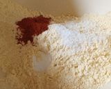 A picture of step 1 of Mirch pakora.