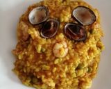 Foto del paso 7 de la receta: Arroz con gambas y chícharos (guisantes)