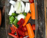 Foto del paso 5 de la receta: Conejo al horno con verduras