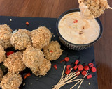 A picture of step 9 of Spicy Vegetarian Haggis BitesVegan friendly too!.