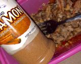 A picture of step 3 of Sandwich #ramadancontest.