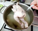 Foto langkah ke 3 dari resep Bubur Ayam Korea, Pakai ketan.