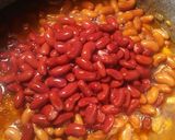A picture of step 6 of Chili batch 5.