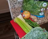 Refreshing green juice recipe step 1 photo