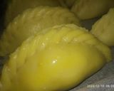 Foto langkah ke 6 dari resep Kibinai (Lithuanian Meat Pies) Isi Daging Ayam.