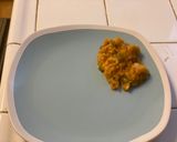 A picture of step 8 of Gobi Manchurian.