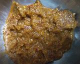 A picture of step 1 of Vegan thai red curry.