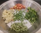 A picture of step 1 of Pulao.