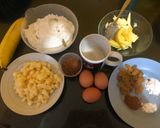Foto langkah ke 1 dari resep Banana Apel Cake.