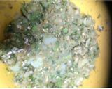 A picture of step 1 of Peas-oats cutlet.
