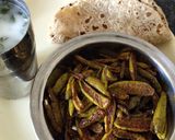 A picture of step 3 of Tendli Sabzi.