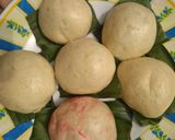 Foto langkah ke 6 dari resep Bakpao isi ayam & strawberry eggless.