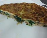 Foto del paso 5 de la receta Tortilla de espinacas y champiñones