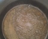 A picture of step 3 of Kesari bhath.