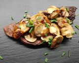 Foto del paso 4 de la receta: Los filetes de hígado al champiñón