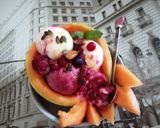Une image de l'étape 6 de Sorbets fraises betterave citron.