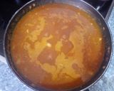 A picture of step 4 of Chana Masala.