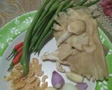 Foto langkah ke 1 dari resep Cah Buncis Jamur Daging Sapi ala DEBM.