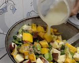 A picture of step 4 of Puri temple style Besara recipe.