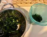 A picture of step 1 of 3- Minute Nettle & Walnut Pesto #vegan #paleo.