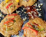 A picture of step 5 of Veggie Mini Chillas With Mixed Bran Flour.
