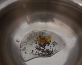 A picture of step 1 of Rajasthani papad ki sabzi.