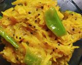 પપૈયાના ચણાનો લોટ વાળો સંભારો (Papaya Chana Lot Sambharo Recipe In Gujarati) રેસીપી સ્ટેપ5ફોટો